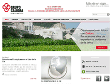 Tablet Screenshot of calidra.net